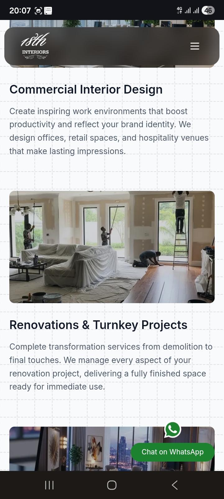 18th Interiors screenshot 6