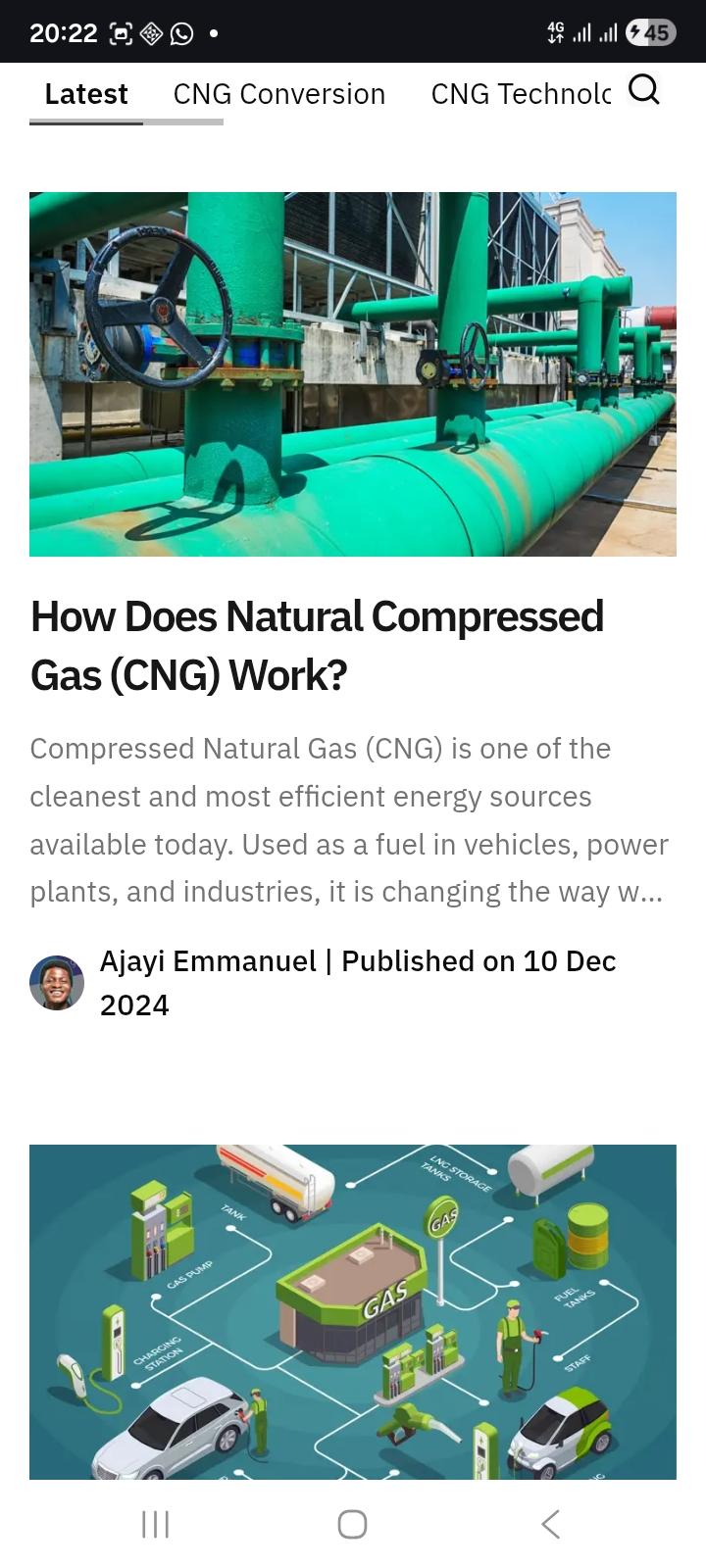CNG Expert screenshot 2
