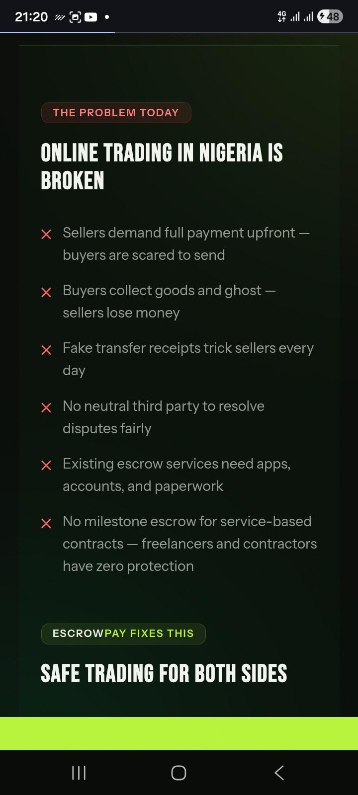EscrowPay screenshot 2