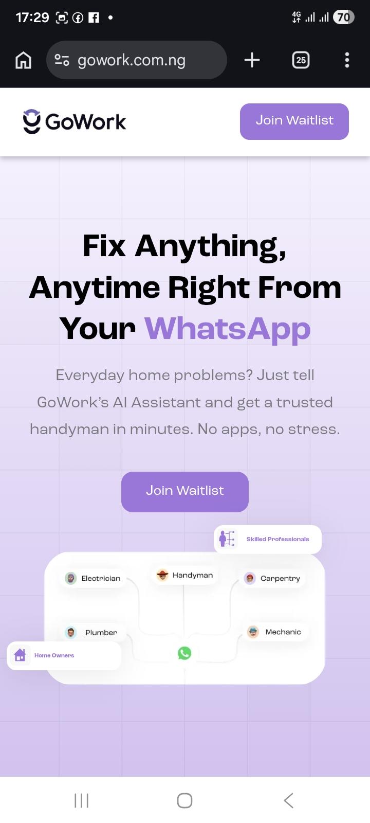GoWork screenshot 1