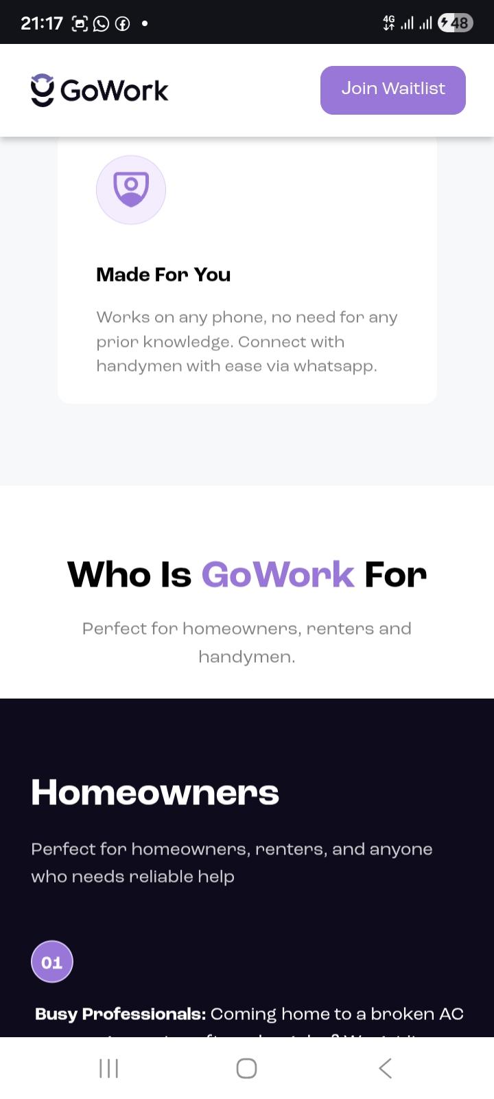 GoWork screenshot 3