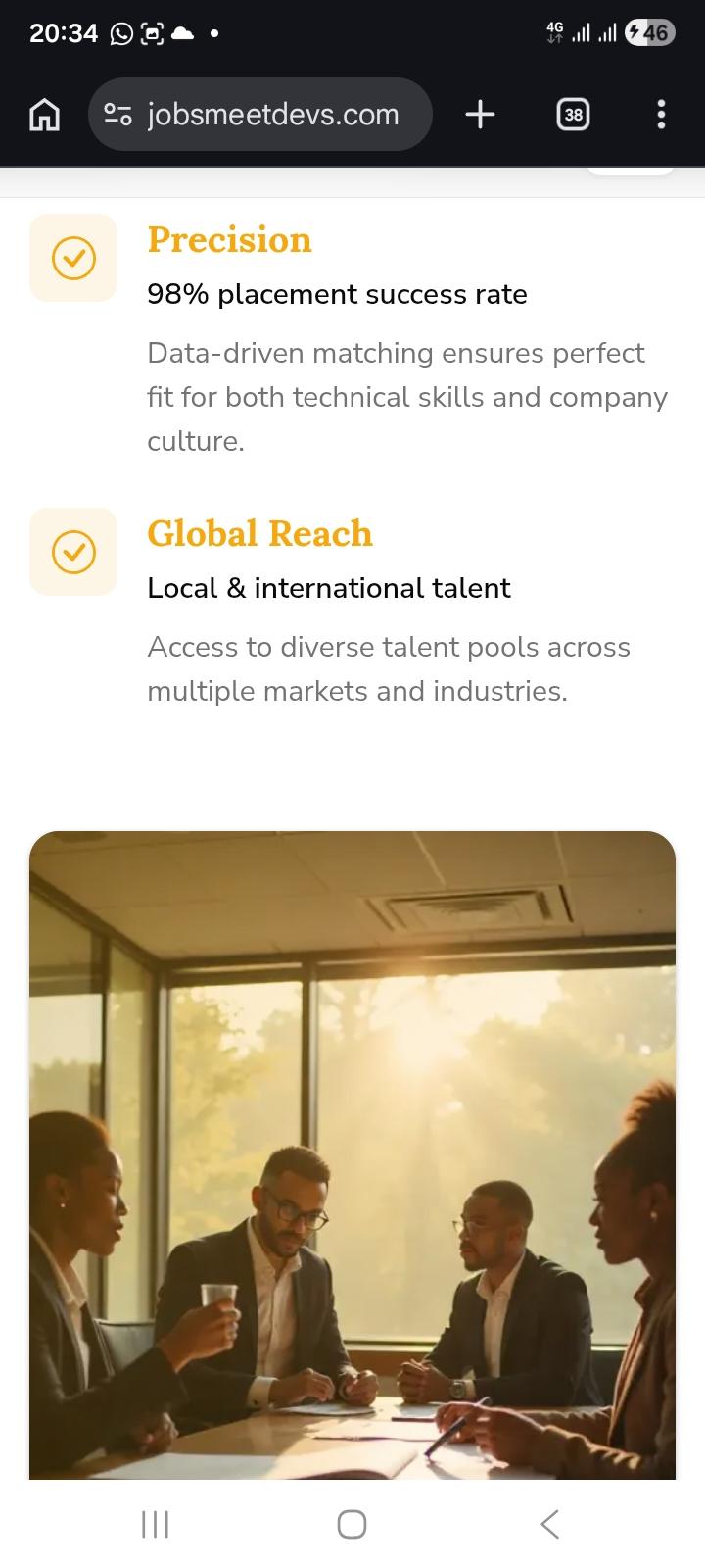 Jobs Meet Devs screenshot 3
