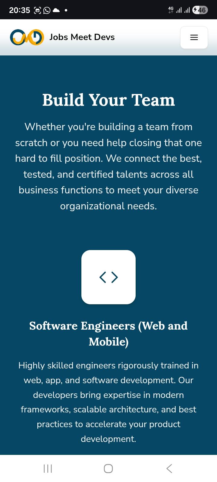 Jobs Meet Devs screenshot 6