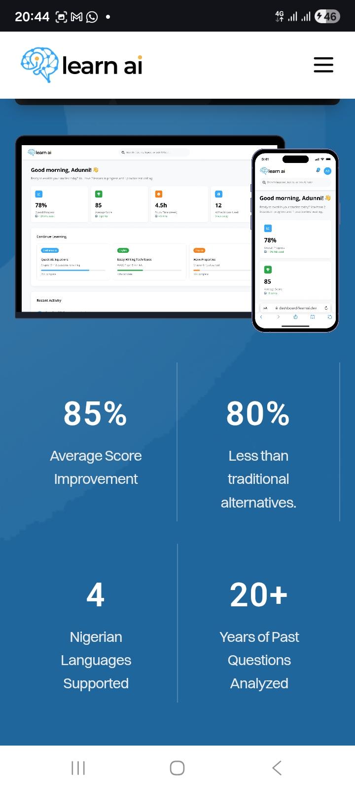LearnAI screenshot 2