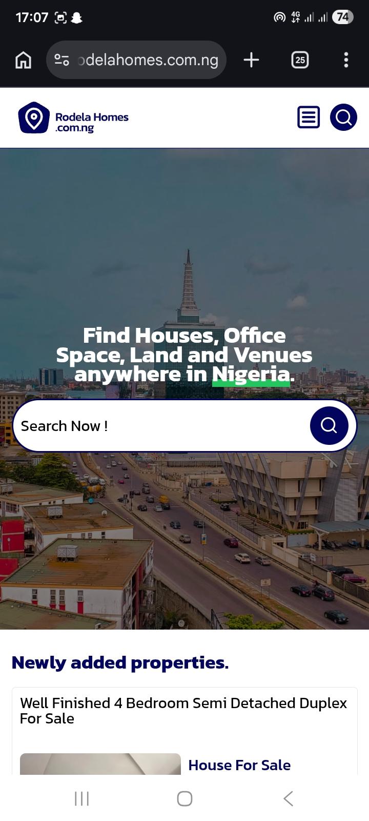 Rodela Homes screenshot 1