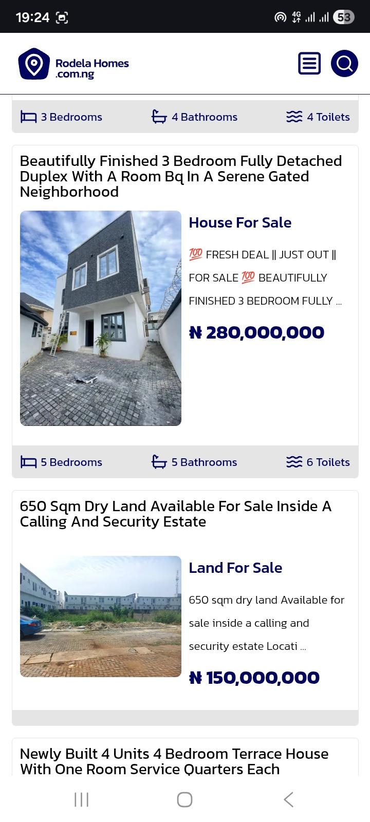 Rodela Homes screenshot 5
