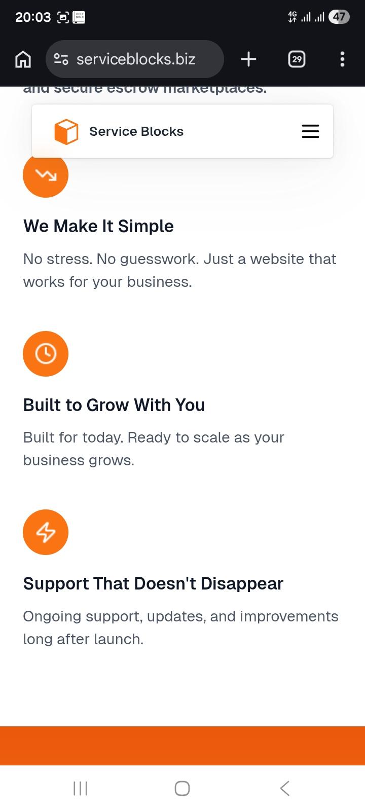 Service Blocks screenshot 3