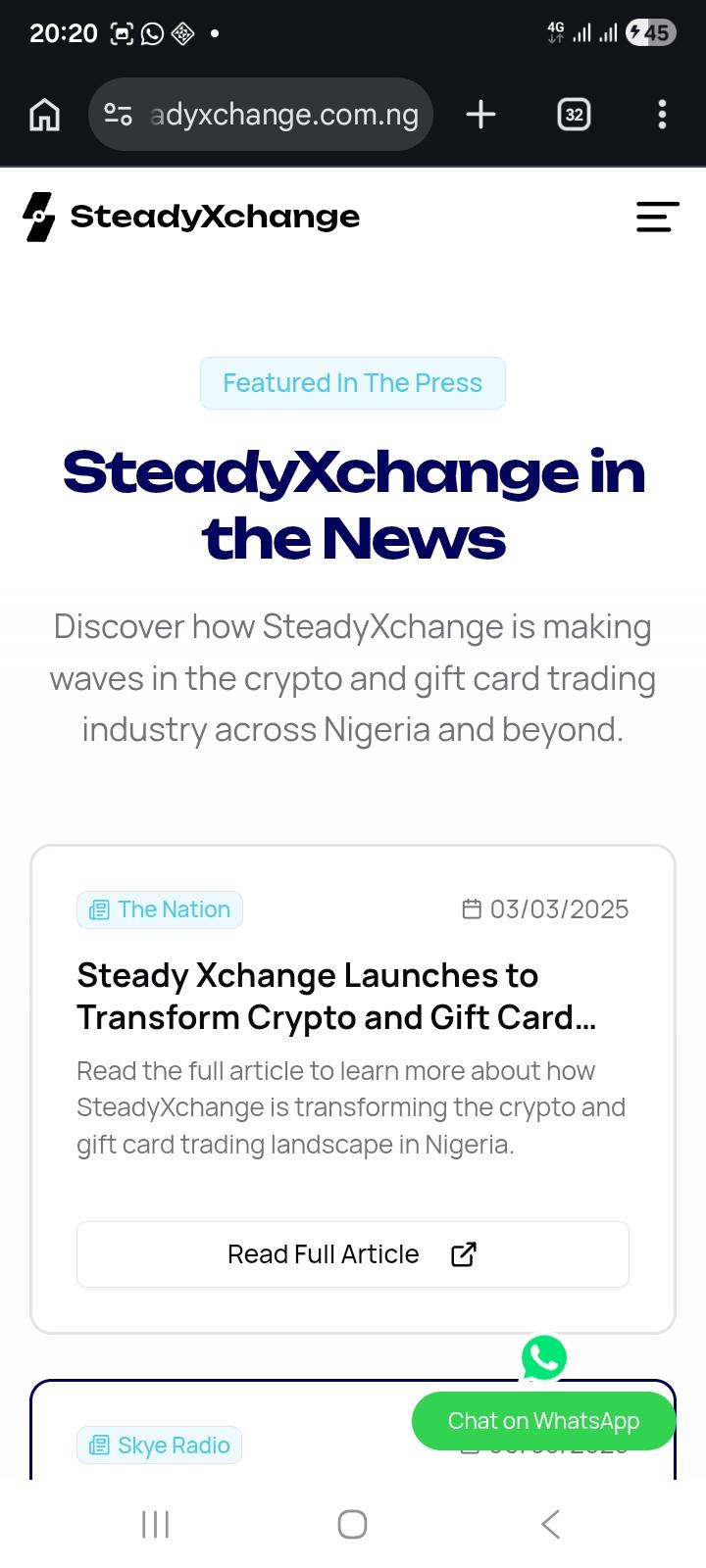 SteadyXchange screenshot 7